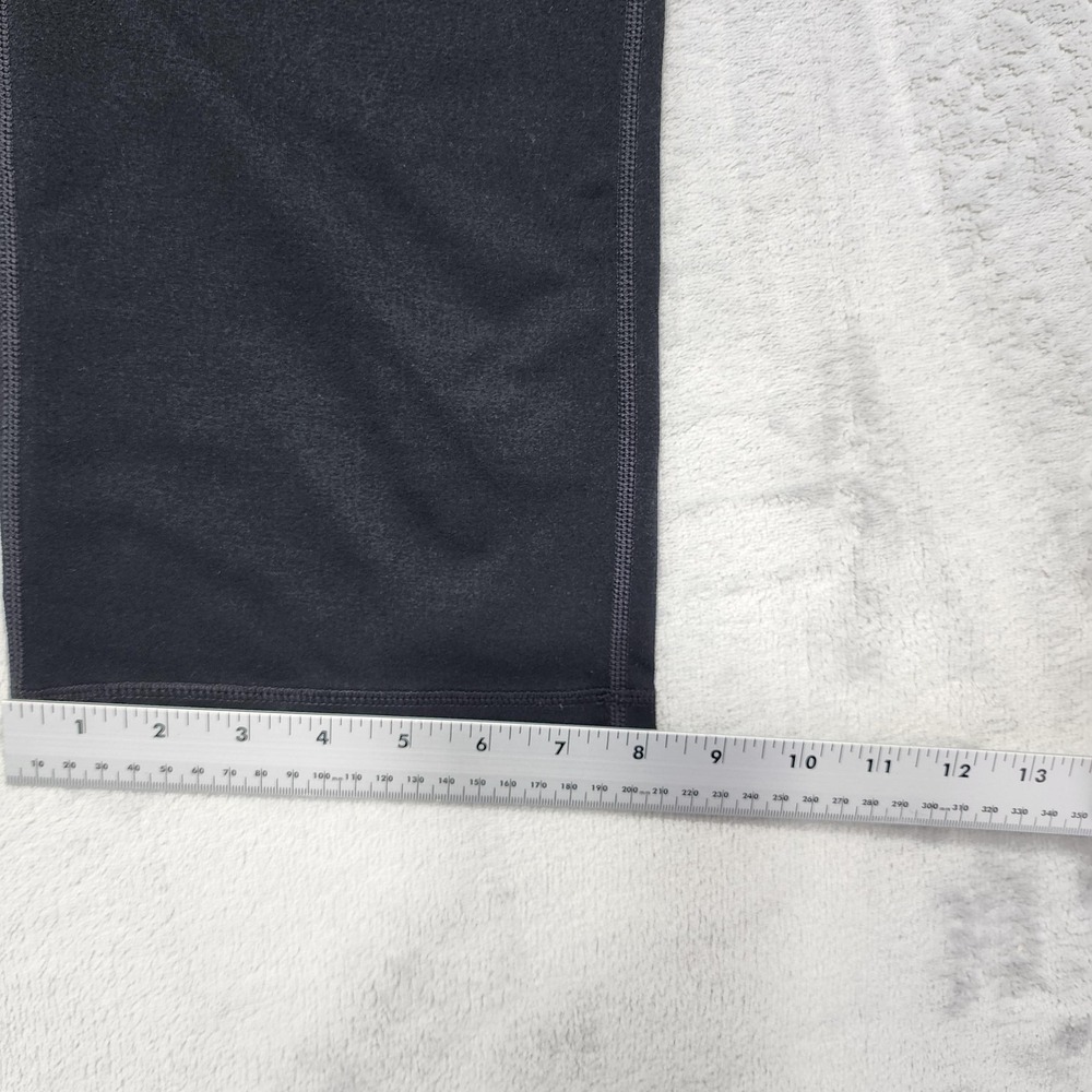 Zella Pants Womens 0 Black Crop Capri Straight Leg Pull On Yoga‎ Gym Workout - Picture 9 of 10